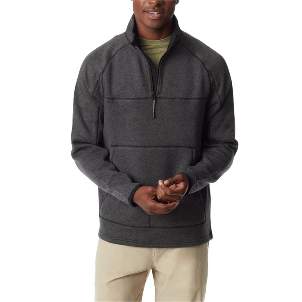 BASS OUTDOOR Mens Quarter Zip Pullover Sweater, NWT